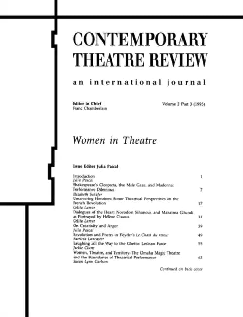 Buy Women in Theatre 2#3 (English, Julia Pascal) Online at Best Price - BookBajar
