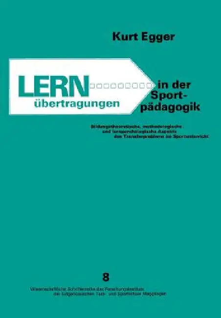 Buy Lernübertragungen in Der Sportpädagogik (English, Egger) Online at Best Price - BookBajar