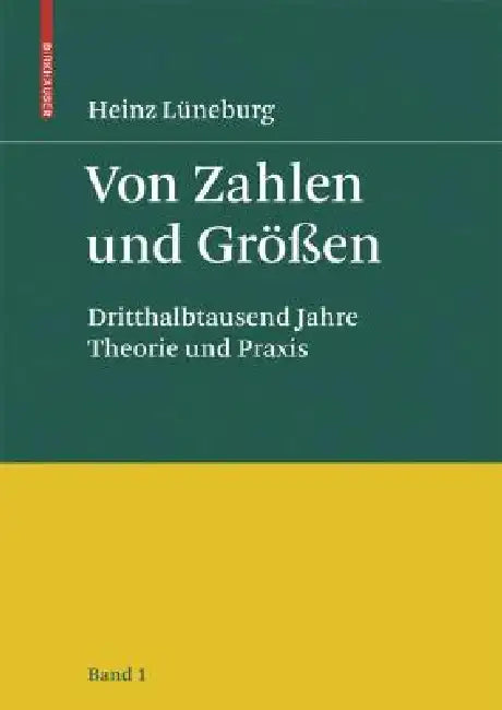 Buy Von Zahlen Und Größen (English, Heinz Lüneburg) Online at Best Price - BookBajar