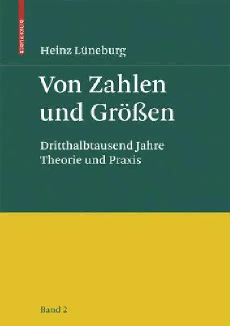 Buy Von Zahlen Und Größen (English, Heinz Lüneburg) Online at Best Price - BookBajar