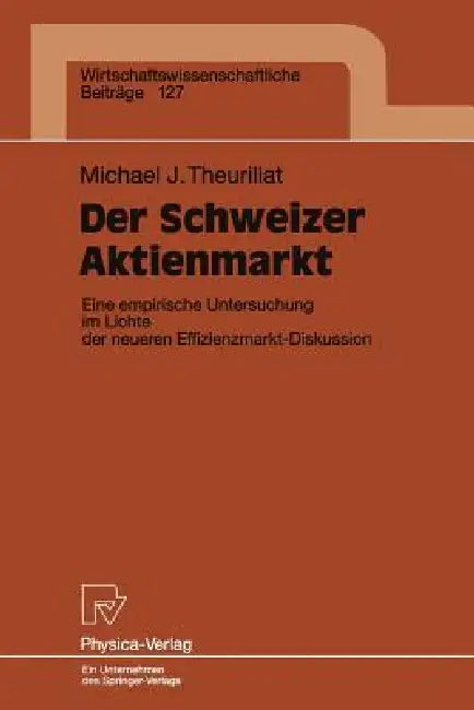 Buy Der Schweizer Aktienmarkt (English, Michael J. Theurillat) Online at Best Price - BookBajar