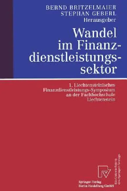 Buy Wandel Im Finanzdienstleistungssektor (English, Bernd Britzelmaier | Stephan Geberl) Online at Best Price - BookBajar