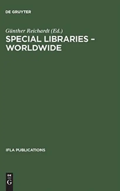Buy Special Libraries Worldwide (English, Günther Reichardt) Online at Best Price - BookBajar