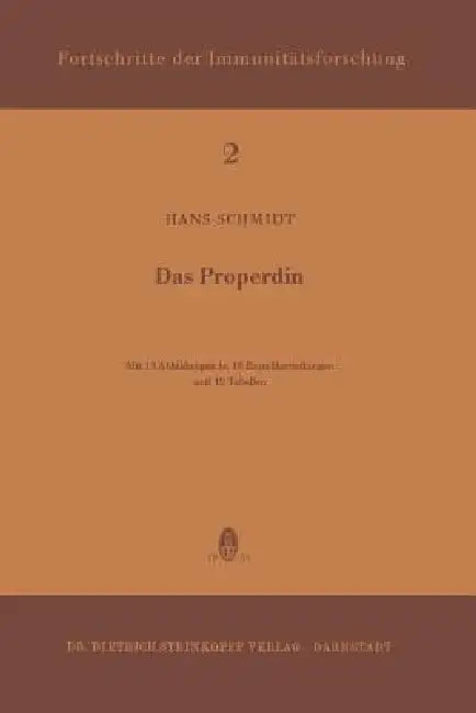 Buy Das Properdin (English, H. Schmidt) Online at Best Price - BookBajar