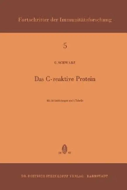 Buy Das C-Reaktive Protein (English, Gerhard Schwarz) Online at Best Price - BookBajar