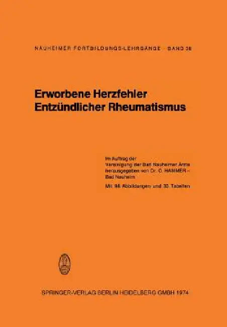 Buy Erworbene Herzfehler Entzündlicher Rheumatismus (English, O. Hammer) Online at Best Price - BookBajar
