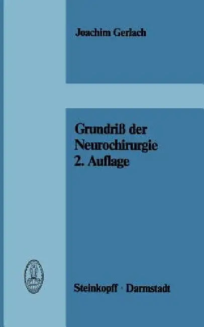 Buy Grundriß Der Neurochirurgie (English, J. Gerlach) Online at Best Price - BookBajar