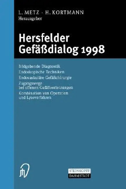 Buy Hersfelder Gefäßdialog 1998 (English, L. Metz | H. Kortmann) Online at Best Price - BookBajar