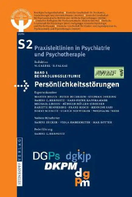 Buy S2-Leitlinien Für Persönlichkeitsstörungen (English, Dgppn - Dt Gesellschaft Psychiatrie Psyc) Online at Best Price - BookBajar