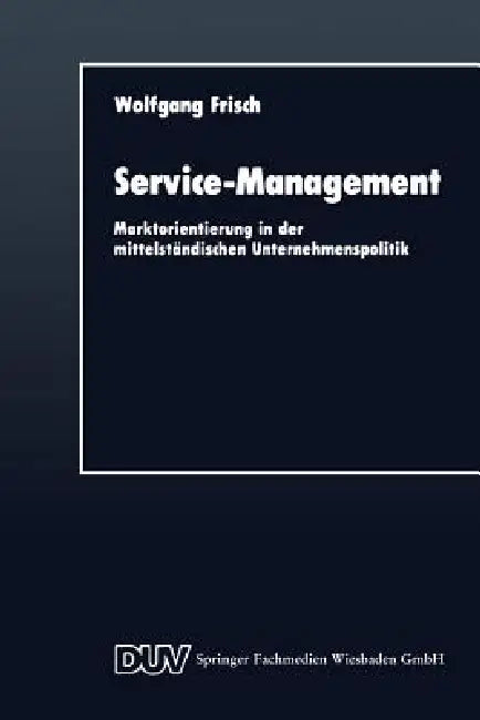 Buy Service-Management (English, Wolfgang Frisch) Online at Best Price - BookBajar