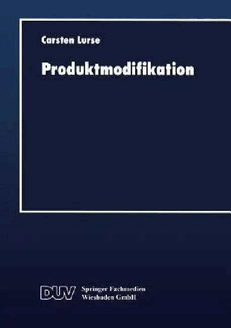 Buy Produktmodifikation (English, Carsten Lurse) Online at Best Price - BookBajar