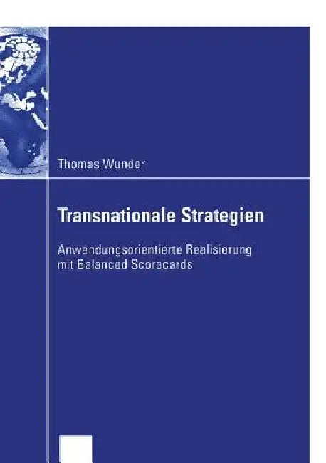 Buy Transnationale Strategien (English, Thomas Wunder) Online at Best Price - BookBajar