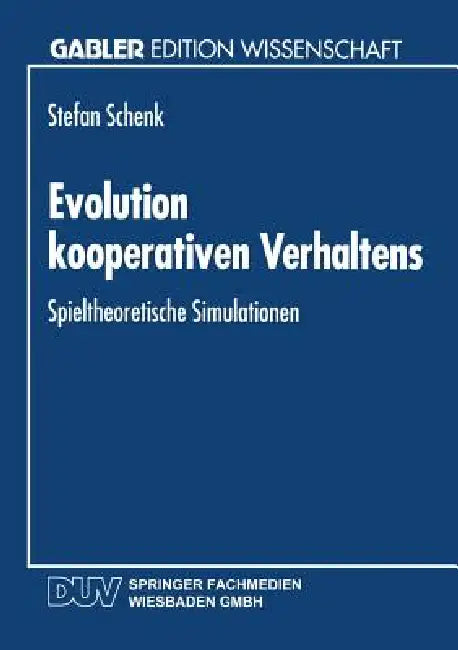 Buy Evolution Kooperativen Verhaltens (English, Stefan Schenk) Online at Best Price - BookBajar