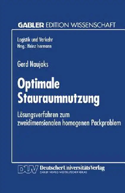 Buy Optimale Stauraumnutzung (English, Gerd Naujoks) Online at Best Price - BookBajar