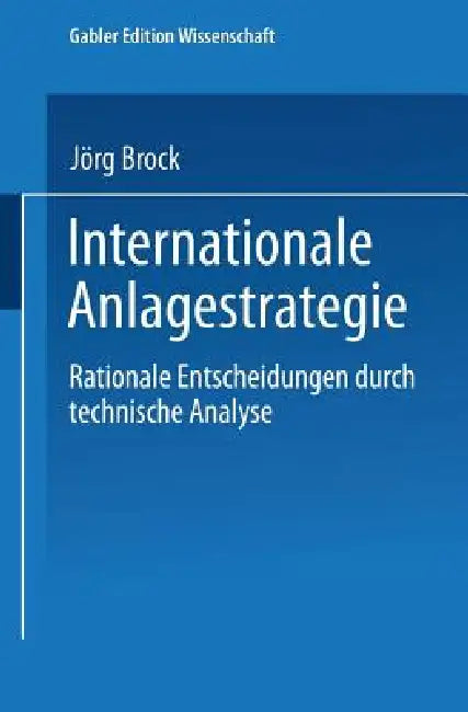 Buy Internationale Anlagestrategie (English, Jörg Brock) Online at Best Price - BookBajar