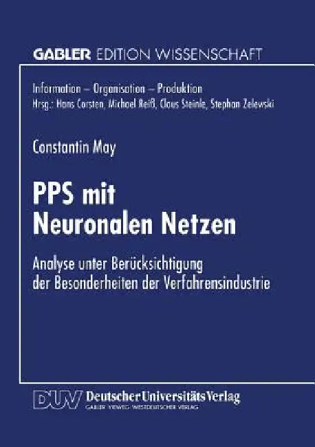 Buy Pps Mit Neuronalen Netzen (English, Constantin May) Online at Best Price - BookBajar