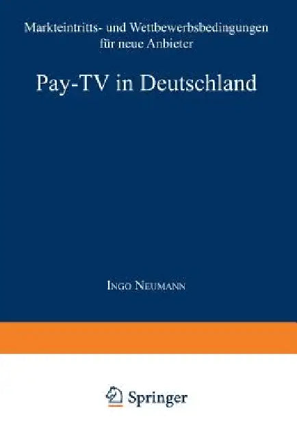 Buy Pay-TV in Deutschland (English, Ingo Neumann) Online at Best Price - BookBajar