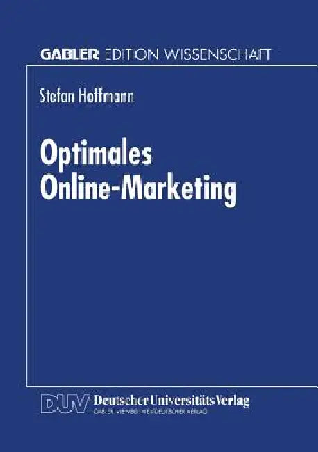 Buy Optimales Online-Marketing (English, Stefan Hoffmann) Online at Best Price - BookBajar