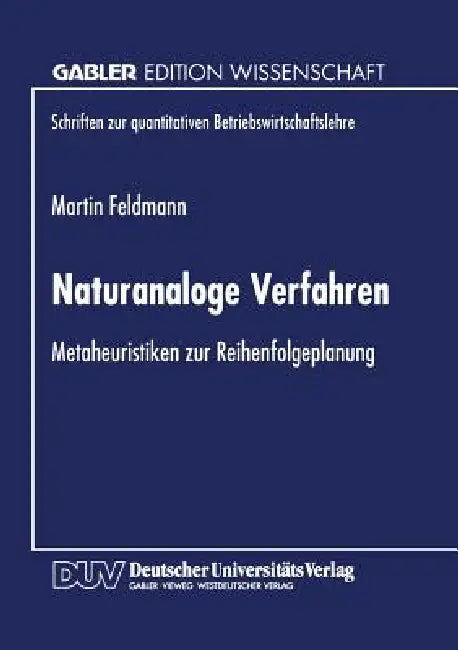Buy Naturanaloge Verfahren (English, Martin Feldmann) Online at Best Price - BookBajar
