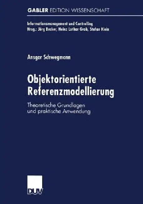 Buy Objektorientierte Referenzmodellierung (English, Ansgar Schwegmann) Online at Best Price - BookBajar