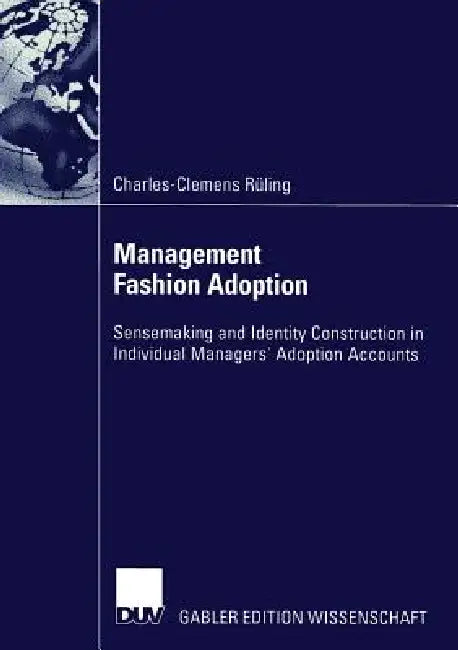 Buy Management Fashion Adoption (English, Charles-Clemens Rüling) Online at Best Price - BookBajar