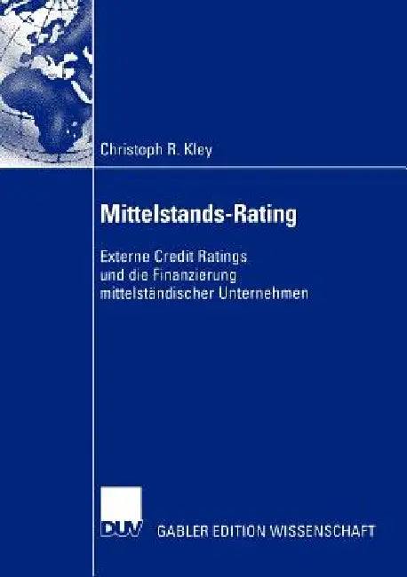 Buy Mittelstands-Rating (English, Christoph Kley) Online at Best Price - BookBajar