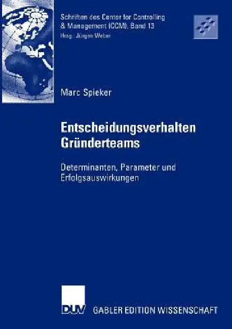 Buy Entscheidungsverhalten in Gründerteams (English, Marc Spieker) Online at Best Price - BookBajar