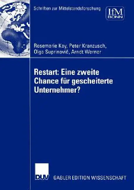 Buy Restart (English, Institut Für Mittelstandsforschung) Online at Best Price - BookBajar