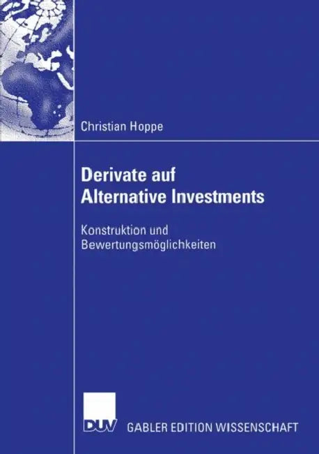 Buy Derivate Auf Alternative Investments (English, Christian Hoppe | Prof Dr Rainer Elschen) Online at Best Price - BookBajar