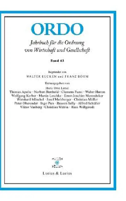 Buy Ordo 63 (English, de Gruyter) Online at Best Price - BookBajar