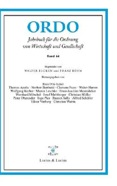 Buy Ordo 64 (English, de Gruyter) Online at Best Price - BookBajar
