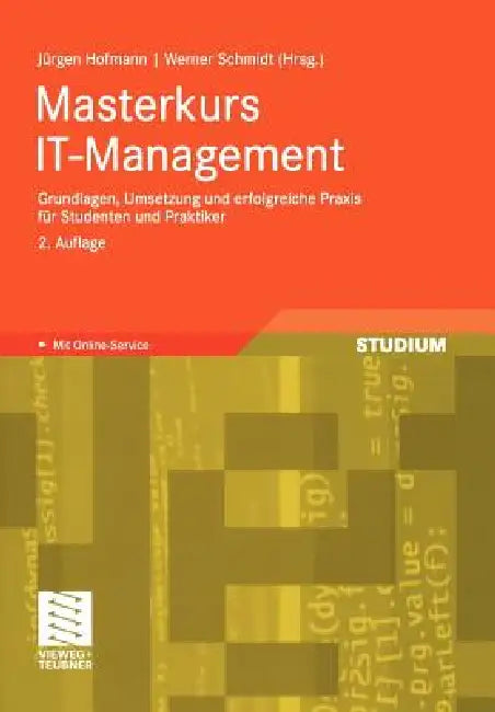 Buy Masterkurs It-Management (English, Jürgen Hofmann | Wolfgang Renninger | Werner Schmidt) Online at Best Price - BookBajar