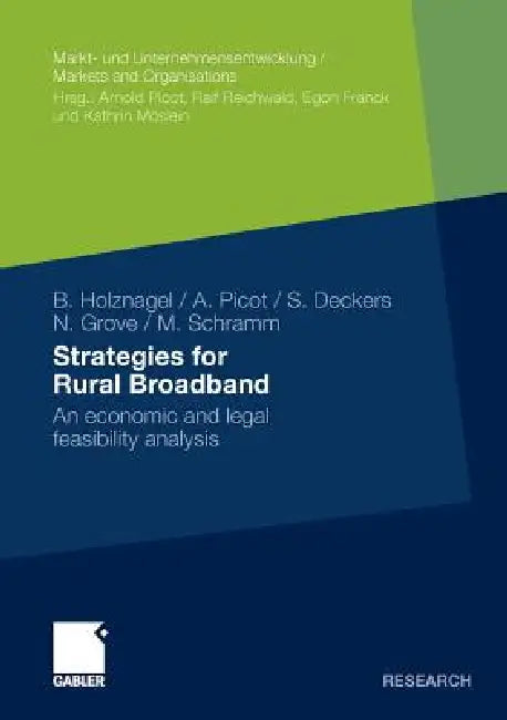 Buy Strategies for Rural Broadband (English, Bernd Holznagel | Arnold Picot | Sebastian Deckers) Online at Best Price - BookBajar
