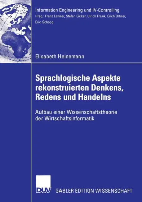 Buy Sprachlogische Aspekte Rekonstruierten Denkens, Redens Und Handelns (English, Elisabeth Heinemann | Prof Dr Dr H. C. Bert Rürup) Online at Best Price - BookBajar