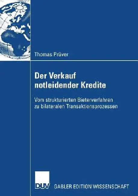 Buy Der Verkauf Notleidender Kredite (English, Thomas Prüver | Prof Dr Thomas a. Lange) Online at Best Price - BookBajar