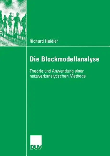 Buy Die Blockmodellanalyse (English, Richard Heidler | Rainer Diaz-Bone) Online at Best Price - BookBajar