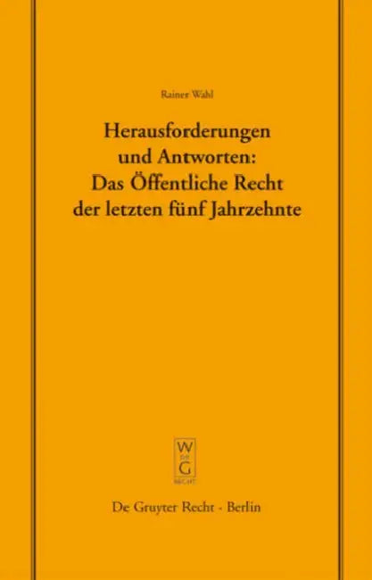 Buy Herausforderungen Und Antworten (English, Rainer Wahl) Online at Best Price - BookBajar