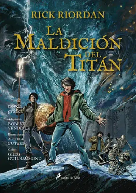 Buy La Maldición del Titán. Novela Gráfica / The Titan's Curse (English, Rick Riordan) Online at Best Price - BookBajar
