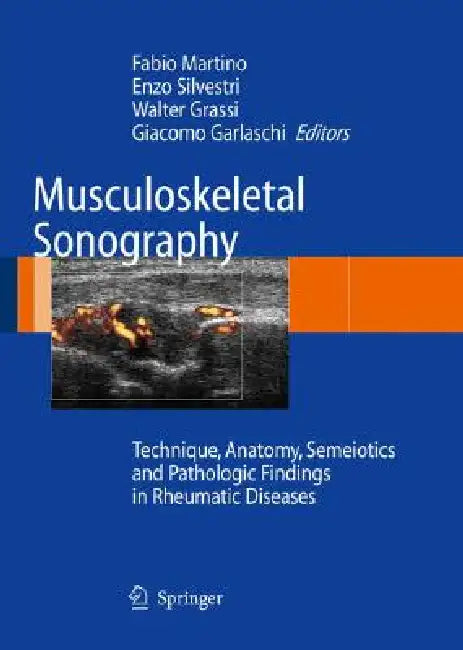 Buy Musculoskeletal Sonography (English, Fabio Martino | Enzo Silvestri | Walter Grassi) Online at Best Price - BookBajar