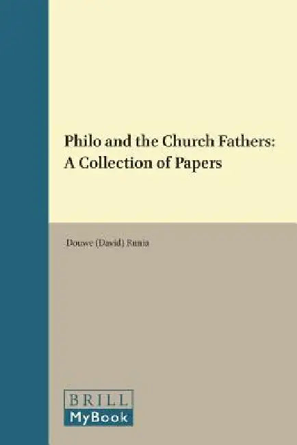 Buy Philo and the Church Fathers (English, Runia) Online at Best Price - BookBajar
