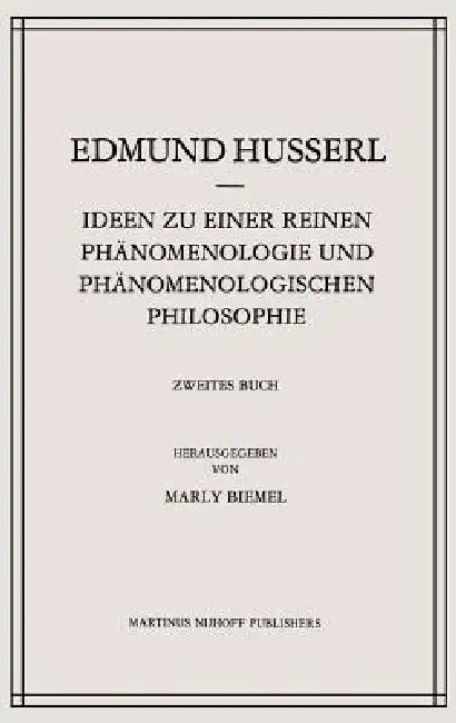 Buy Ideen Zu Einer Reinen Phänomenologie Und Phänomenologischen Philosophie (English, Edmund Husserl | Marly Biemel) Online at Best Price - BookBajar
