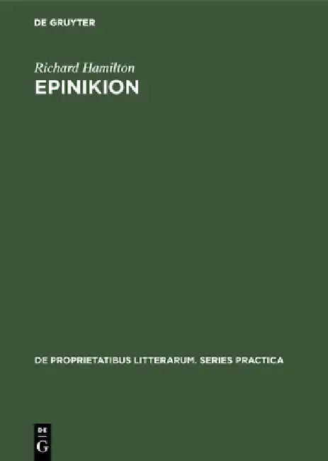 Buy Epinikion (English, Richard Hamilton) Online at Best Price - BookBajar