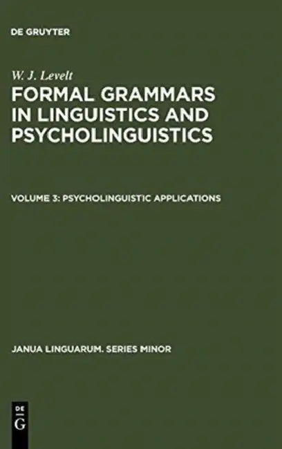 Buy Psycholinguistic Applications (English, W. J. Levelt) Online at Best Price - BookBajar