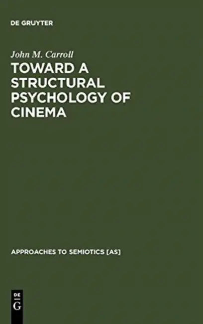Buy Toward a Structural Psychology of Cinema (English, John M. Carroll) Online at Best Price - BookBajar