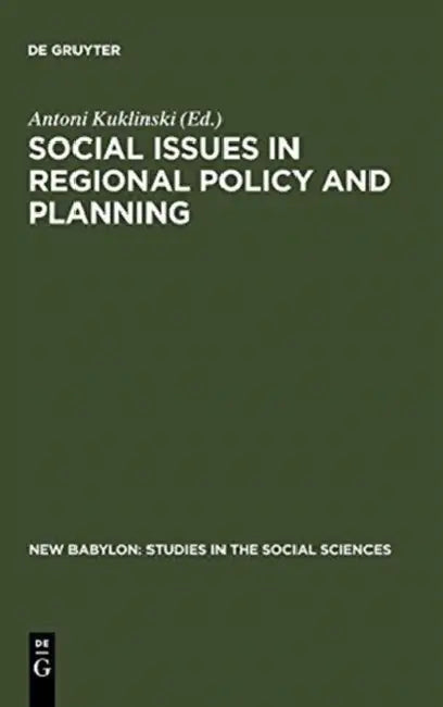 Buy Social Issues in Regional Policy and Planning (English, Antoni Kuklinski) Online at Best Price - BookBajar