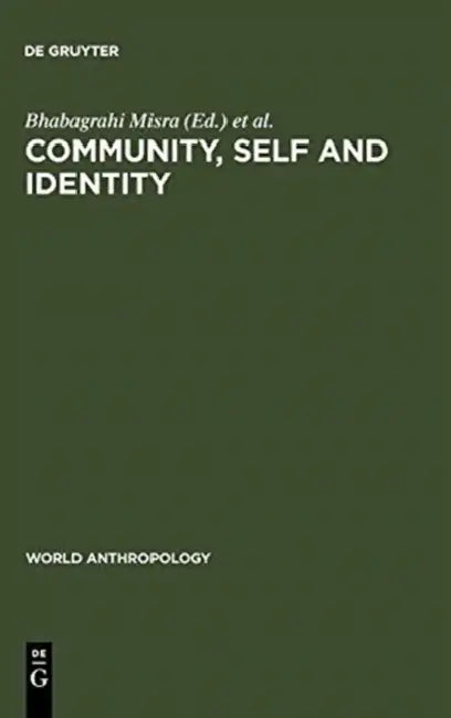 Buy Community, Self and Identity (English, Bhabagrahi Misra | James Preston) Online at Best Price - BookBajar
