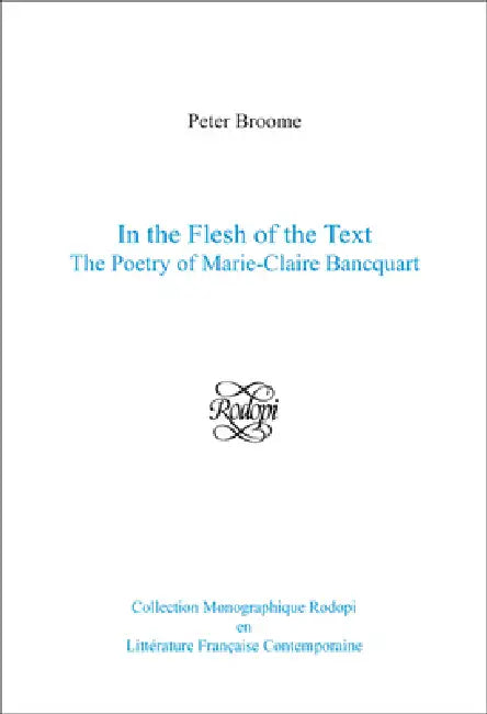 Buy In the Flesh of the Text (English, Peter Broome) Online at Best Price - BookBajar