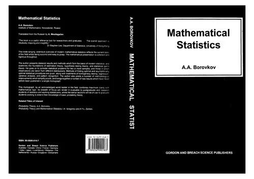 Buy Mathematical Statistics (English, A. A. Borokov) Online at Best Price - BookBajar
